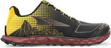 Altra Men's Superior 4.5 Trail Running Shoe in Yellow/Port Side View