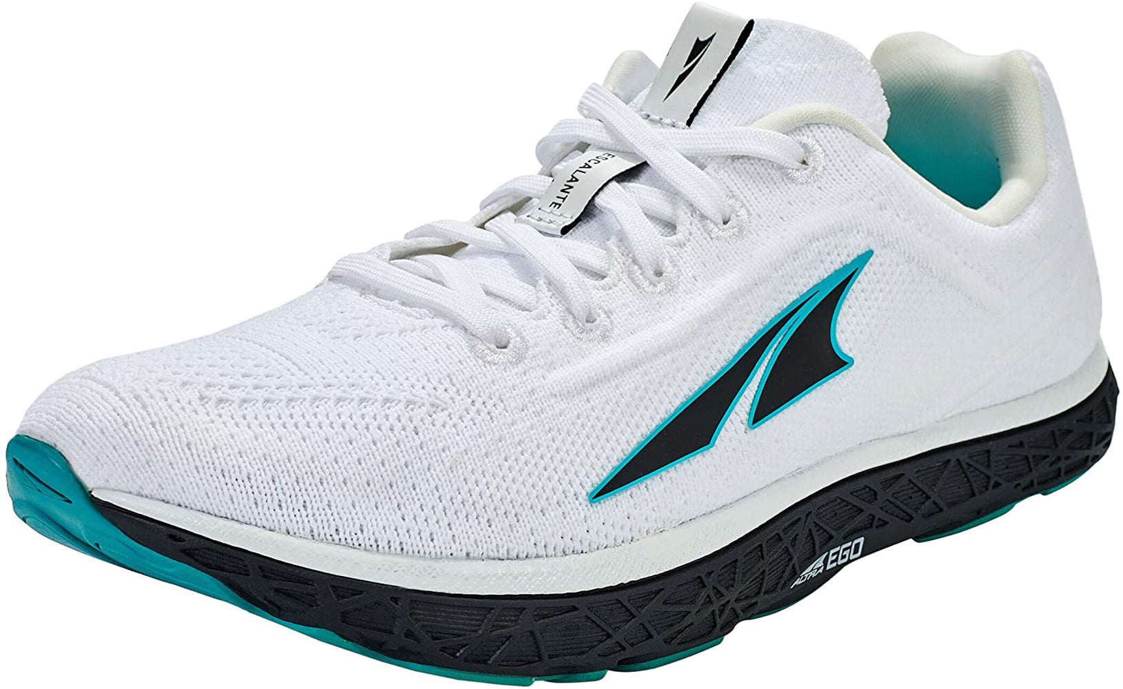 Altra Women's Escalante 2.5 Road Running Shoe in White/Blue from the side