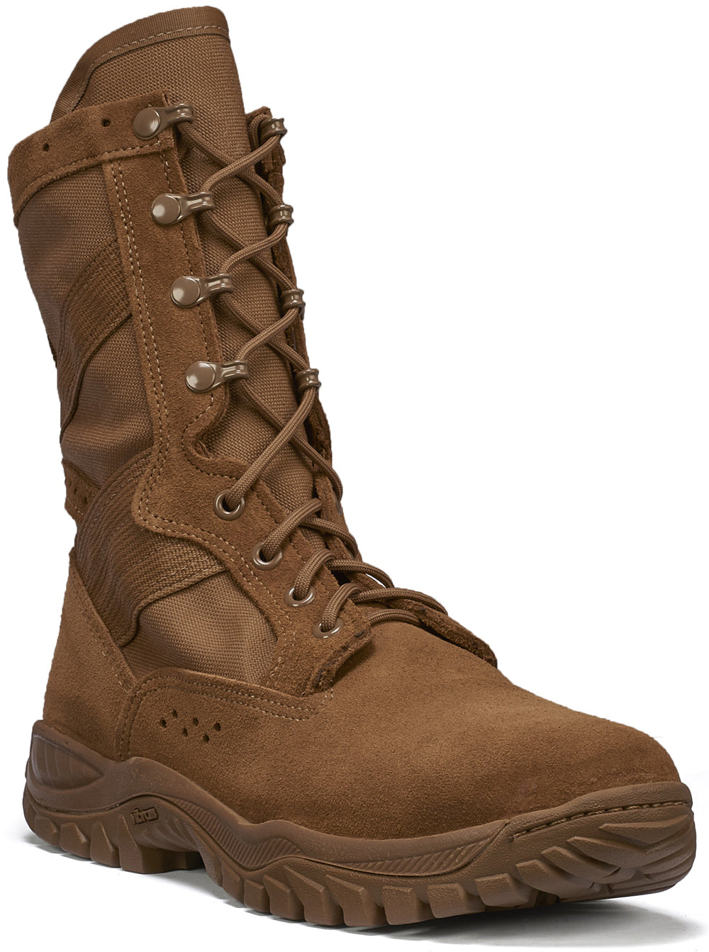 Belleville Men's ONE XERO C320 Ultra Light Assault Boot in Coyote Side Angle View