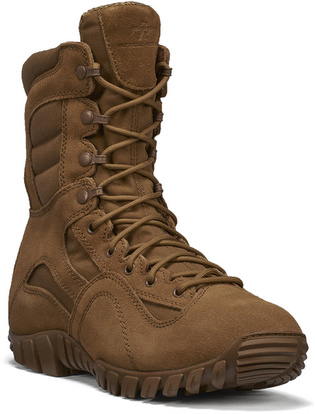 Tactical Research Men's TR550 Khyber Ii 8" Hot Weather Lightweight Mountain Hybrid Boot in Coyote Side Angle View