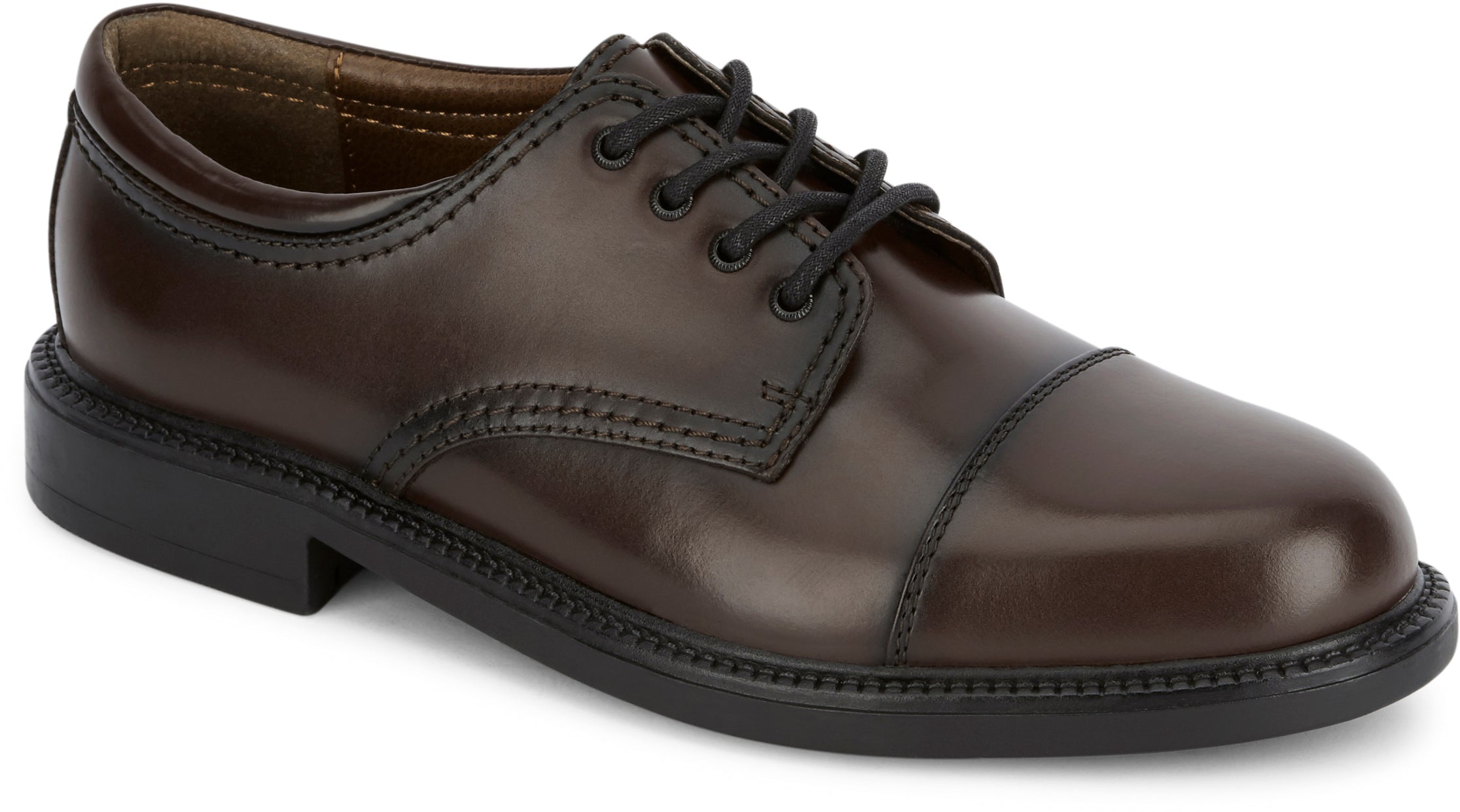 Dockers Footwear Men's Gordon Dress Oxford Shoe in Cordovan Side Angle View