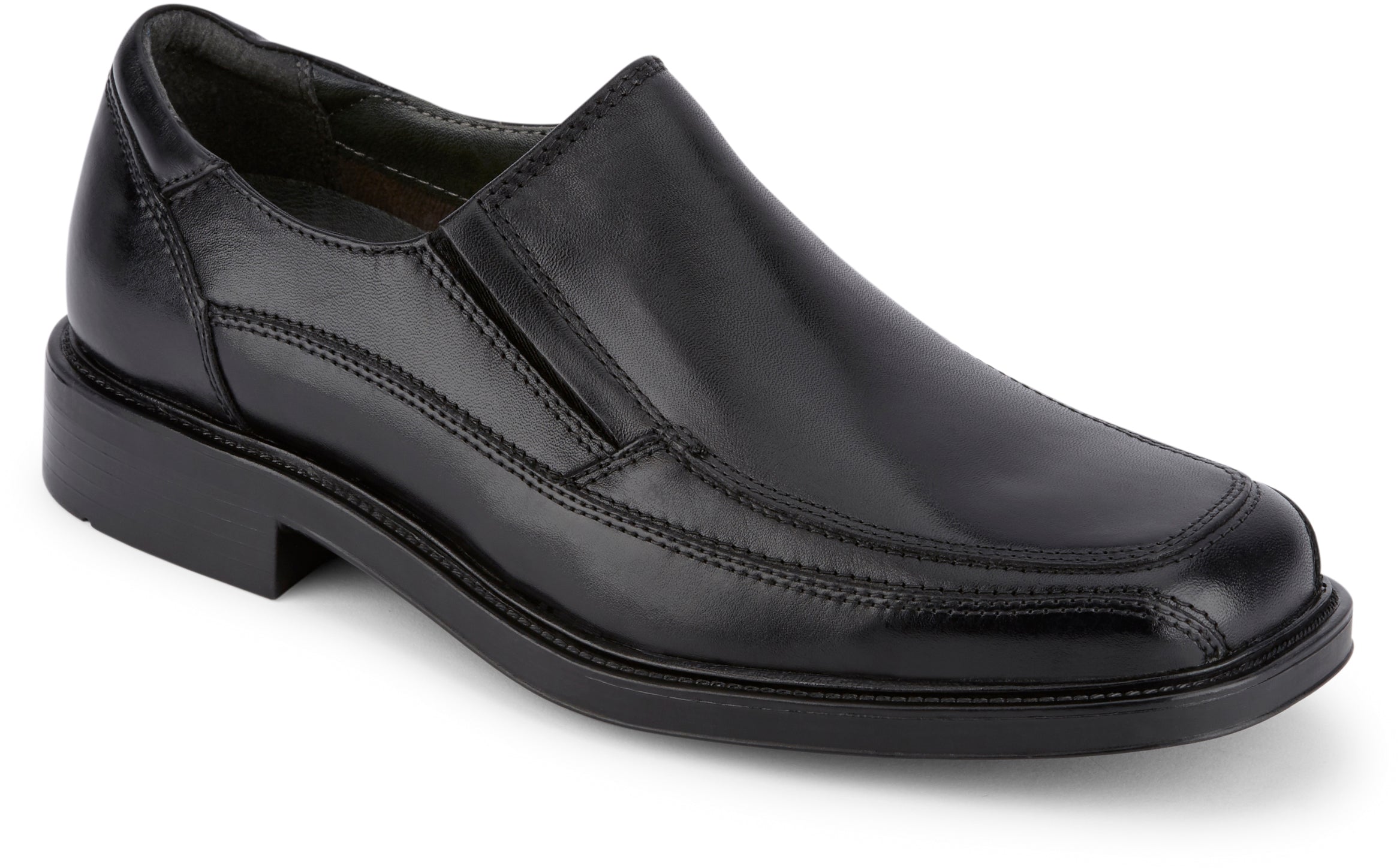Dockers Footwear Men's Proposal Dress Oxford Shoe in Black Side Angle View