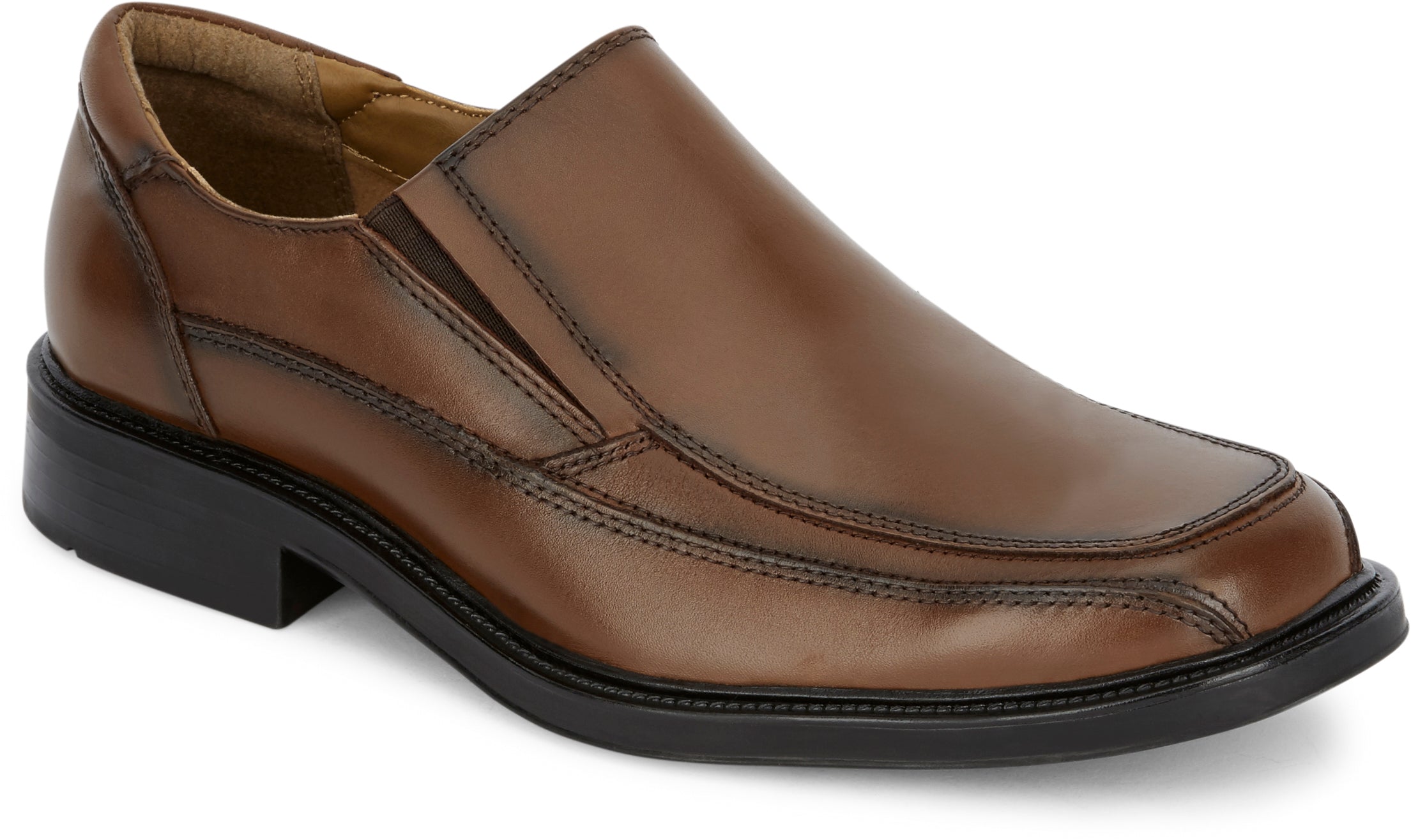 Dockers Footwear Men's Proposal Dress Oxford Shoe in Tan Side Angle View