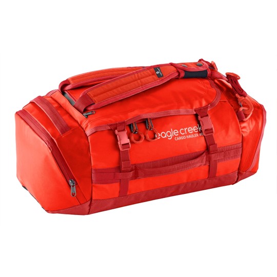 Eagle Creek Cargo Hauler Duffel 40L in Rising Sun color from the front