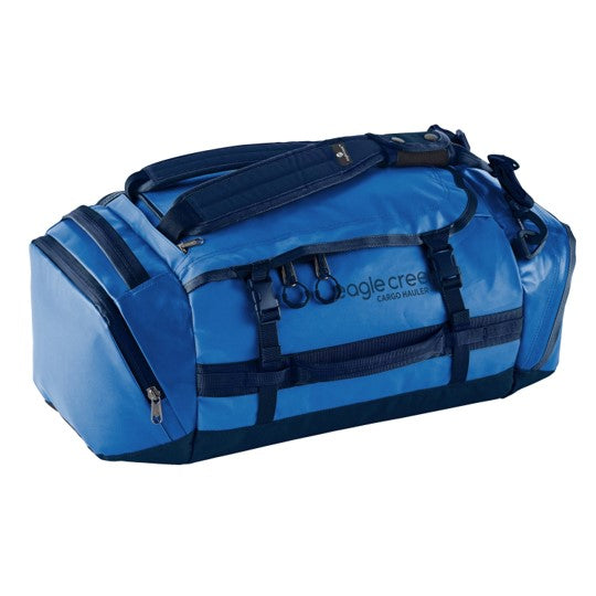 Eagle Creek Cargo Hauler Duffel 40L in Aizome Blue color from the front