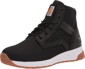 Force 5" Nano Toe Lightweight Sneaker Boot in Black Textile from the size view
