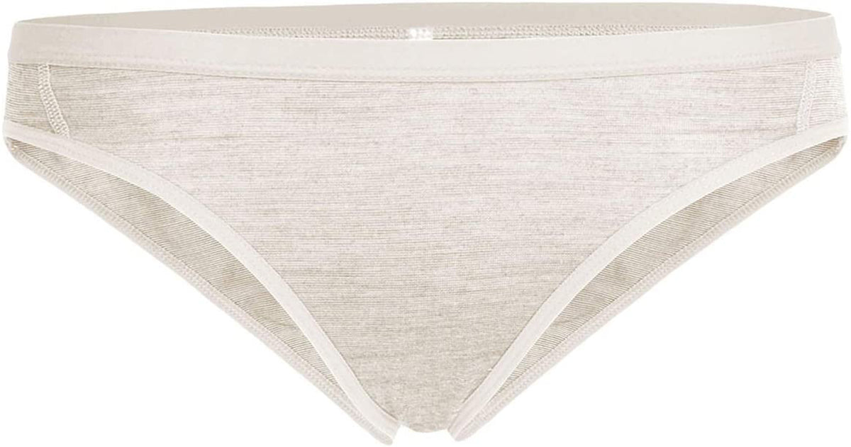 Icebreaker Merino Women's Siren Bikini in Fawn Heather from the front