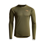 Mens Sitka Gear Core Light Weight Crew Long Sleeve Shirt Pyrite