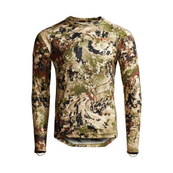 Men's Sitka Gear Core Light Weight Crew Long Sleeve Shirt Optifade Subalpine