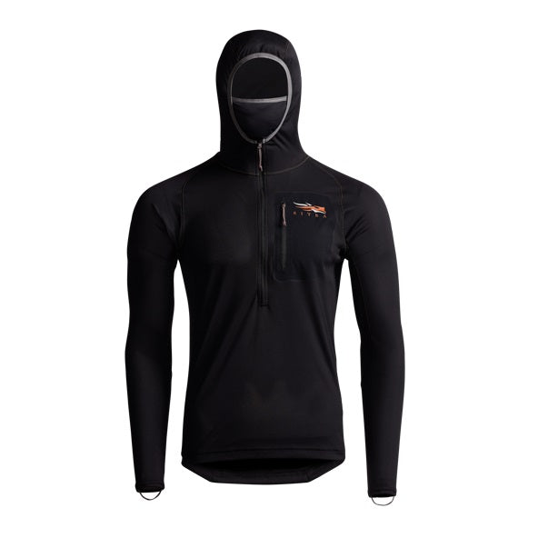 Mens Sitka Gear Core Light Weight Hoody Black