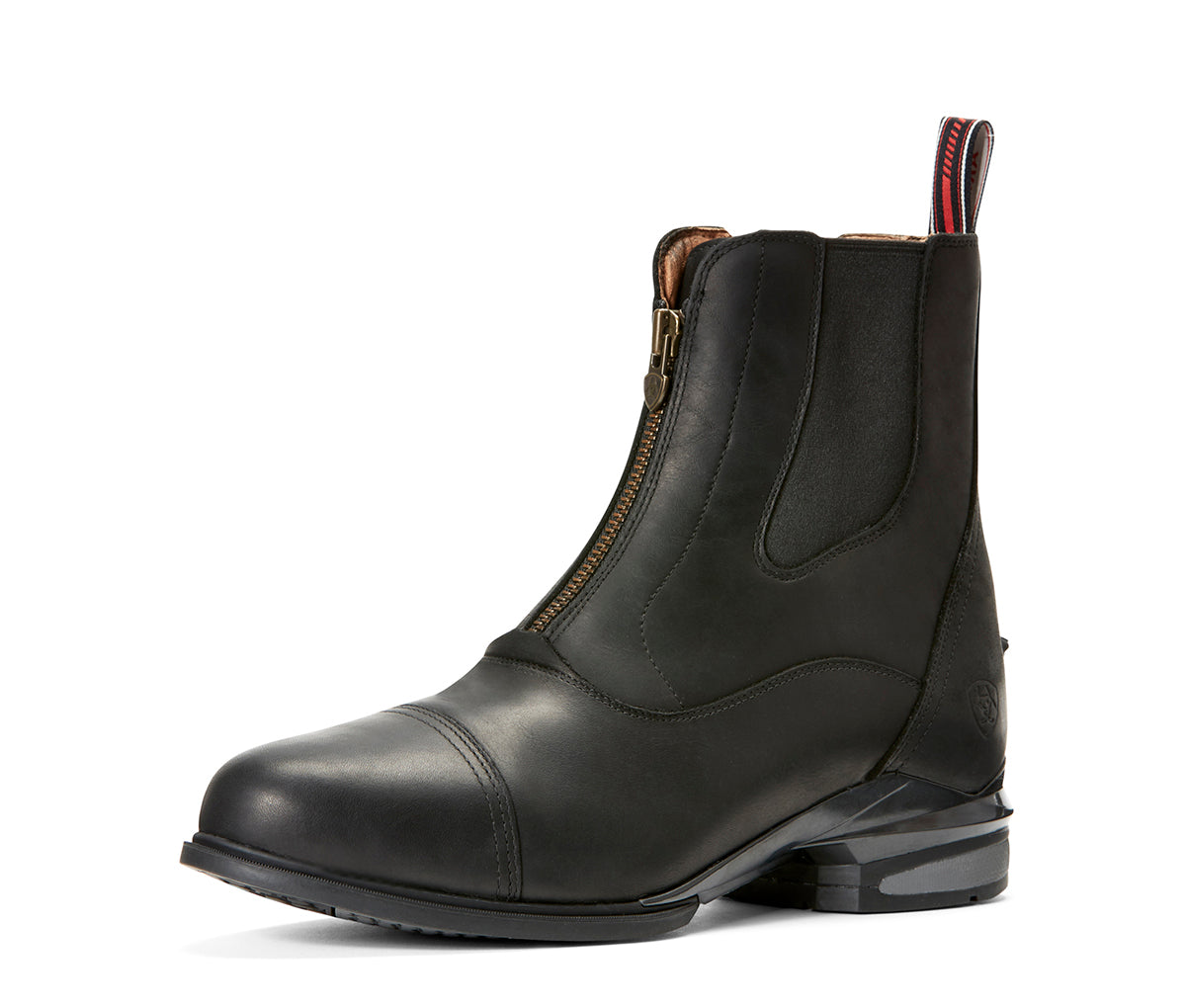 Men's Ariat Devon Nitro Paddock Boot in Black from the front