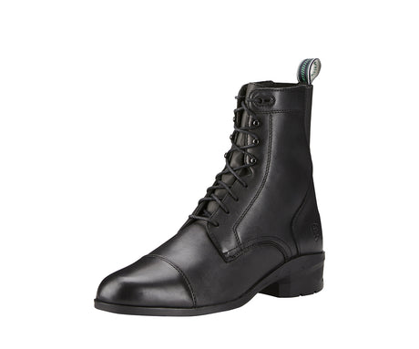 Men's Ariat Heritage IV Paddock Boot in Black from the front