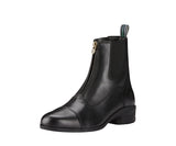 Men's Ariat Heritage IV Zip Paddock Boot in Black from the front