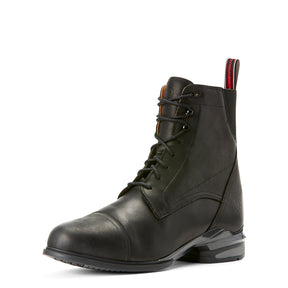 Men's Ariat Performer Nitro Paddock Boot in Black from the front