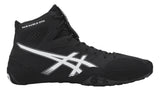 Men's Asics Dan Gable Evo Wrestling Shoe in Black/White/Carbon