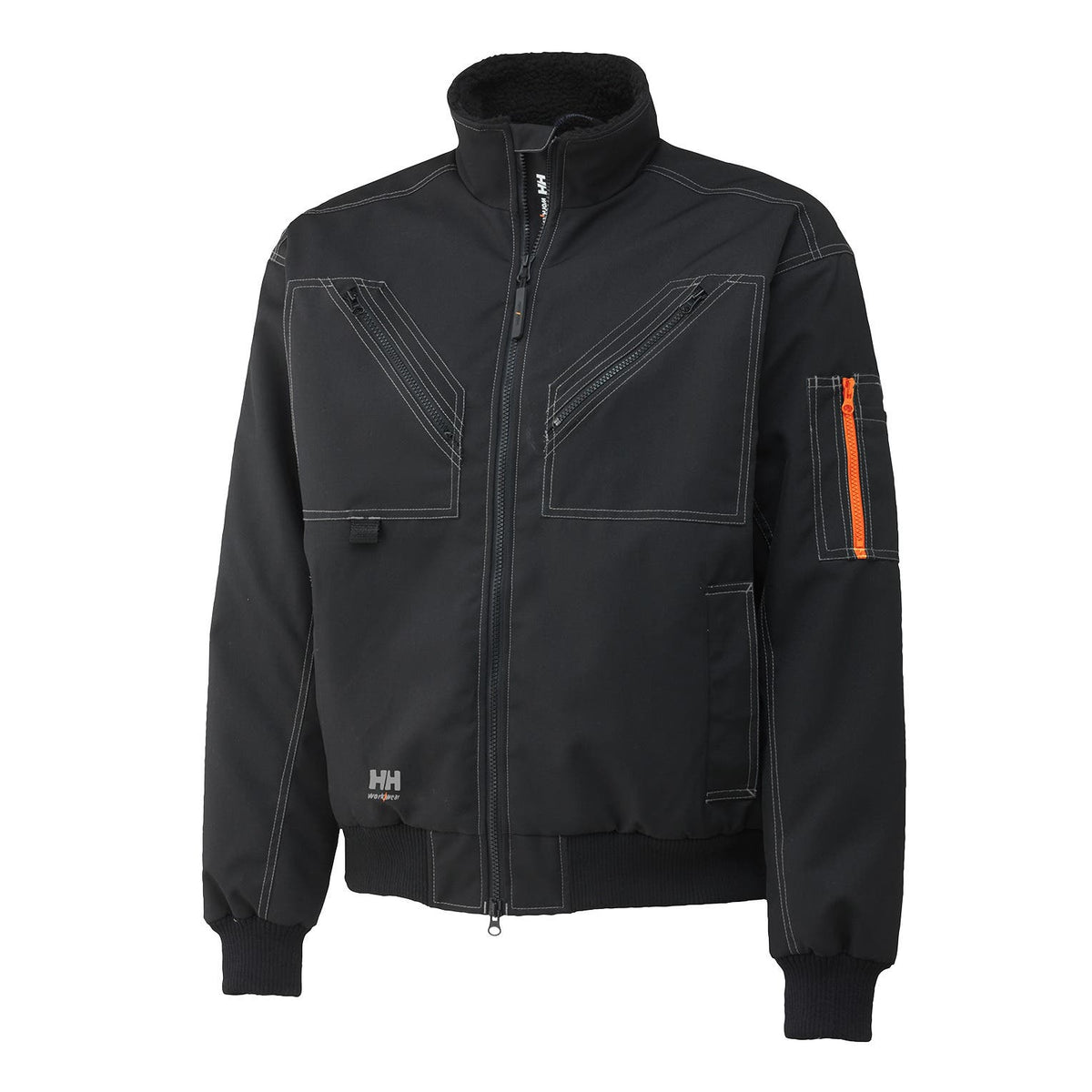 Helly Hansen Men's Bergholm Jacket in Black from the front