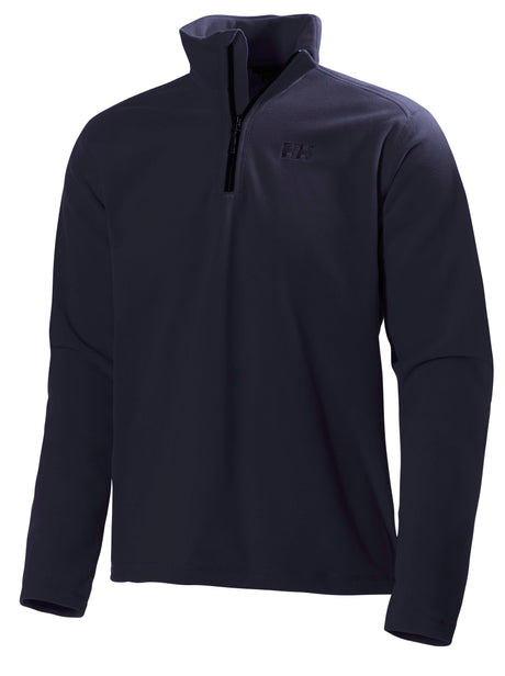 Helly Hansen Men's Daybreaker 1/2 Zip Fleece Jacket in Navy from the front