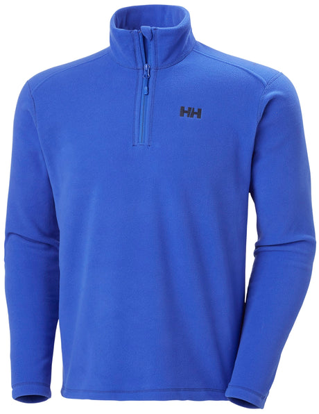 Helly Hansen Men's Daybreaker 1/2 Zip Fleece Jacket in Royal Blue from the front