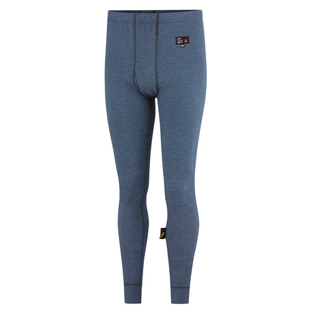 Helly Hansen Men's Fargo Flame Retardant Baselayer Pant in Royal Blue from the front