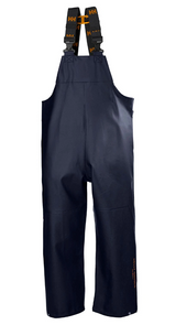 Helly Hansen Men's Gale Rain Bib in Navy from the front