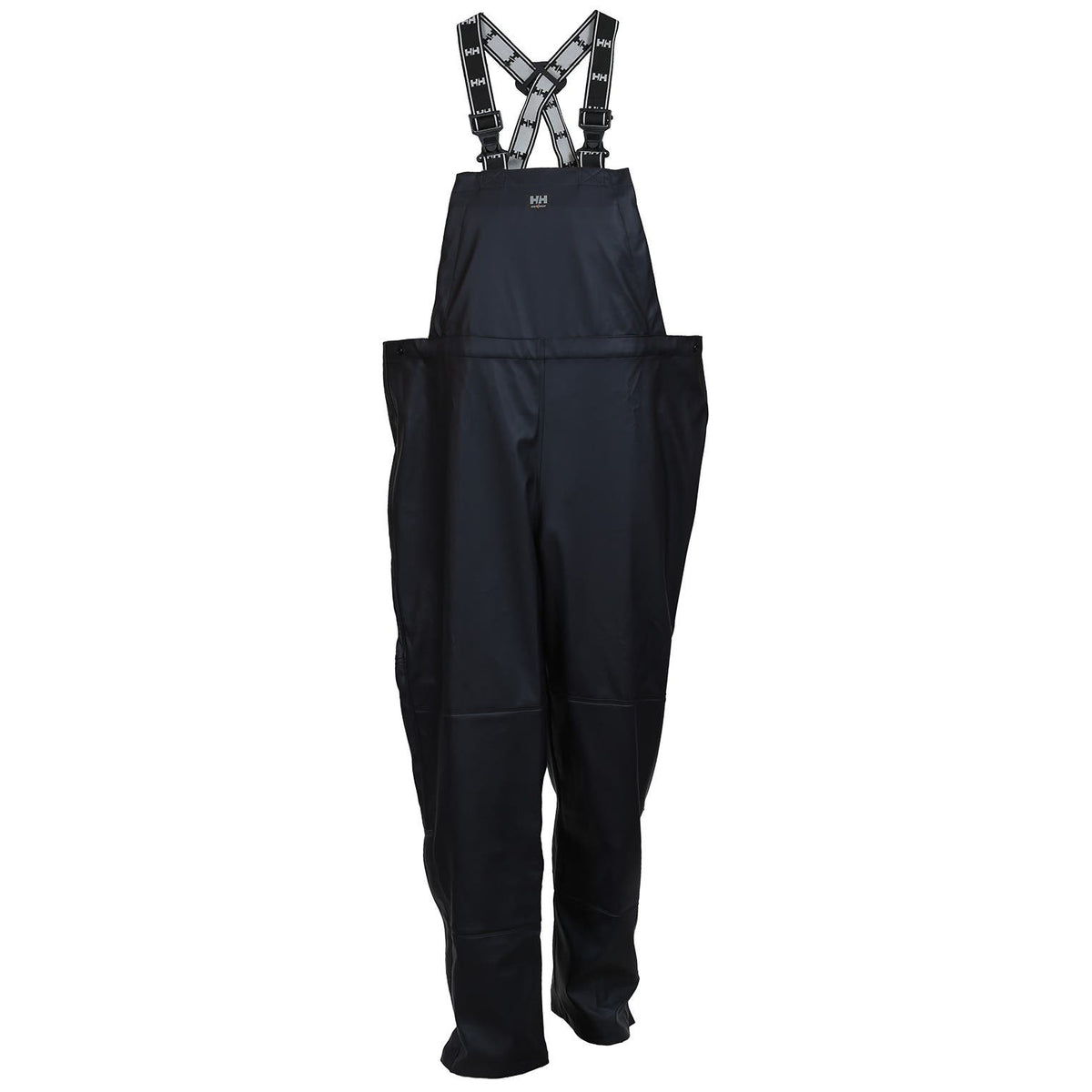 Helly Hansen Men's Impertech Rain Bib Pant in Navy from the front