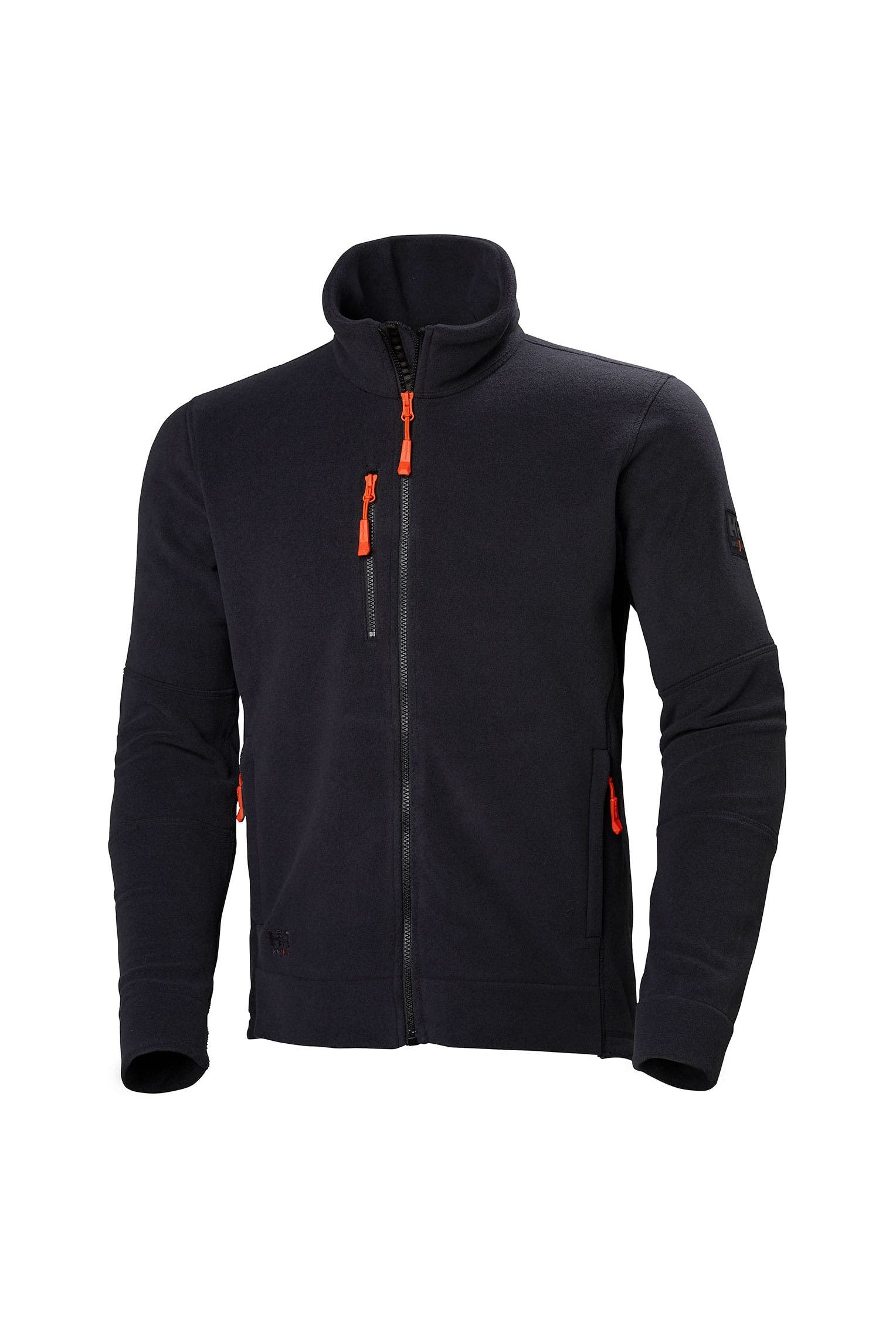 Helly Hansen Men's Kensington Fleece Jacket in Black from the front