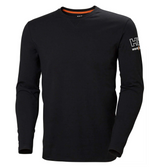 Helly Hansen Men's Kensington Longsleeve Sweaters in Black from the front