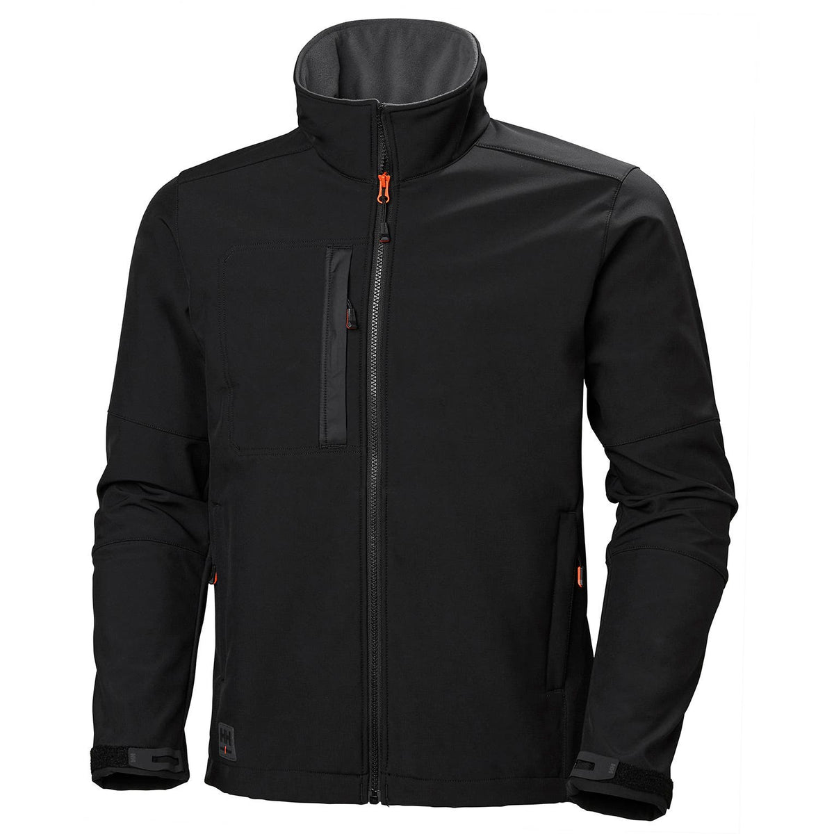 Helly Hansen Men's Kensington Softshell Jacket in Black from the front