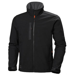 Helly Hansen Men's Kensington Softshell Jacket in Black from the front