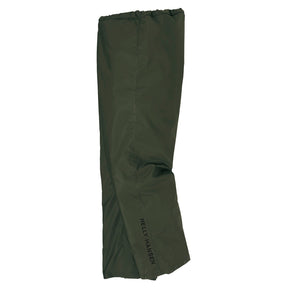 Helly Hansen Men's Mandal Rain Pant in Army Green from the side