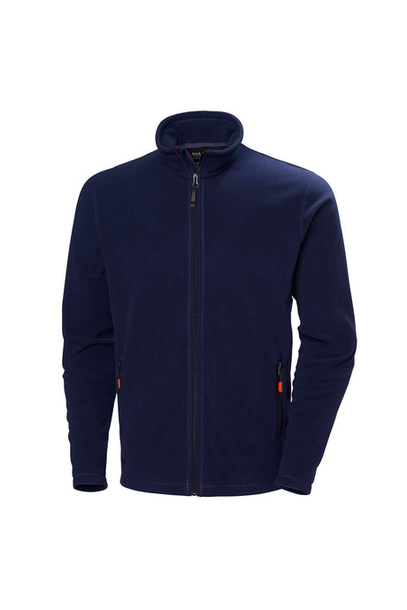 Helly Hansen Men's Oxford Light Fleece Jacket in Navy from the front