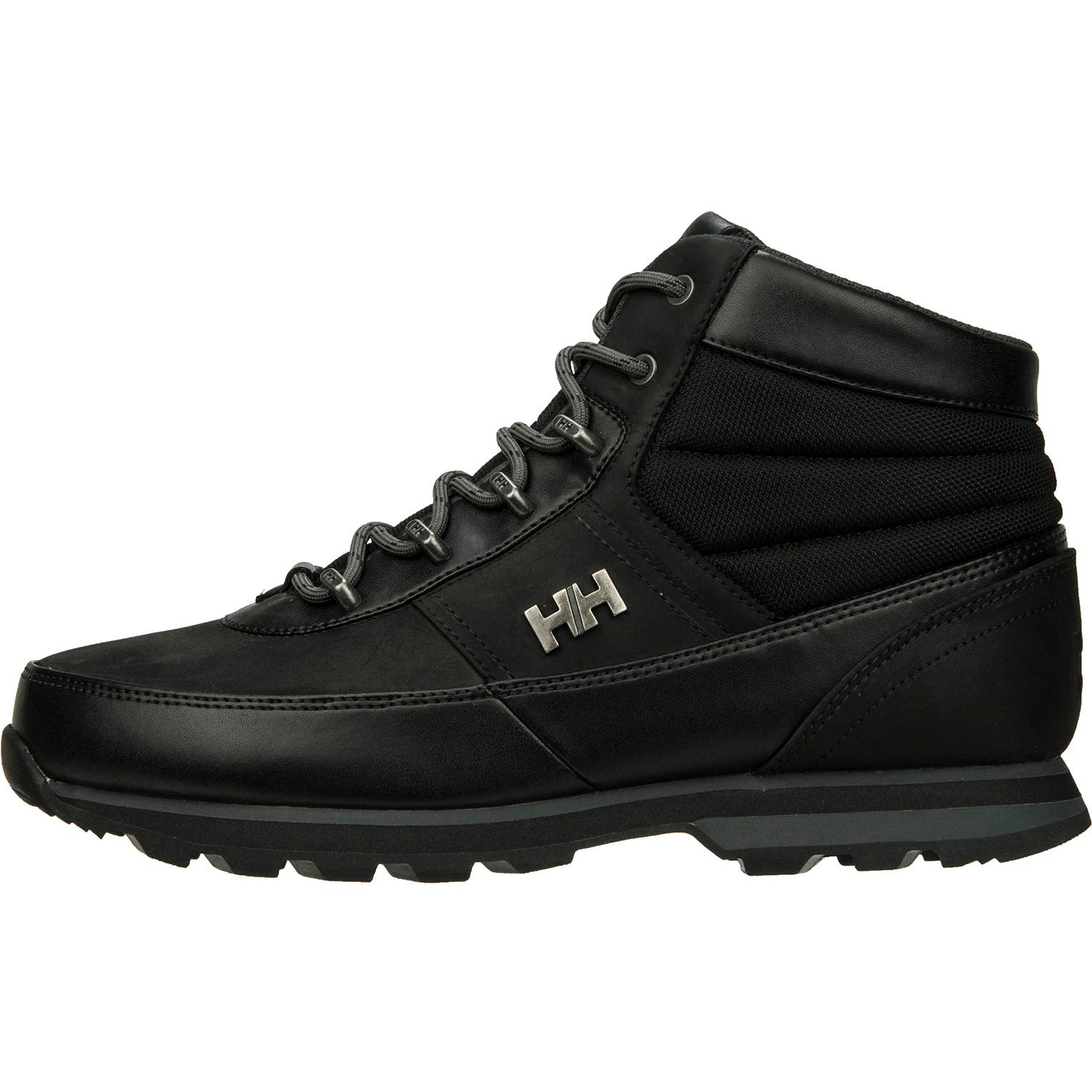 Helly Hansen Men's Woodlands Winter Boot in Black-Ebony from the side