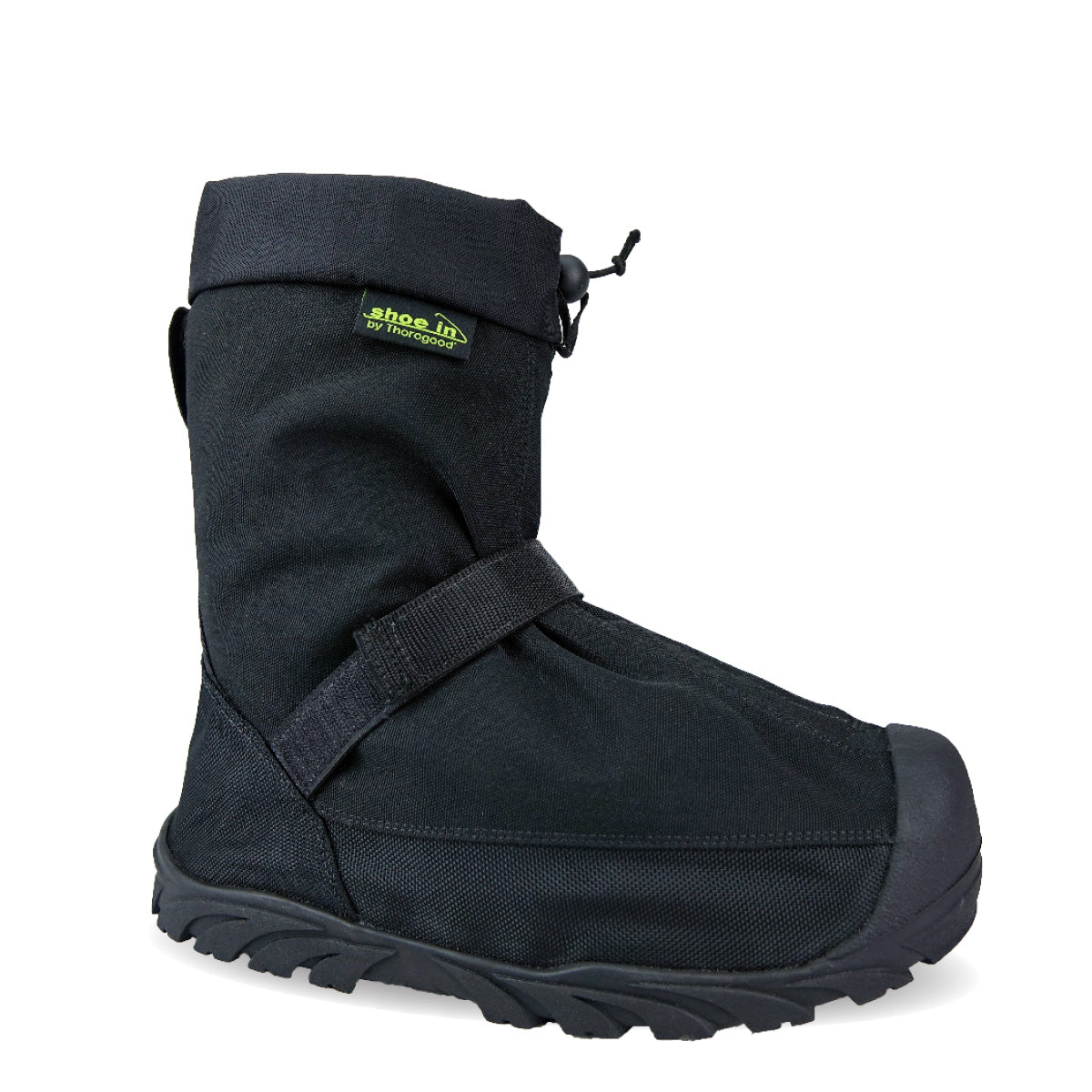Thorogood 161-0300 Men's 300 Avalanche 11" Waterproof and Insulated Overshoe in Black from the side