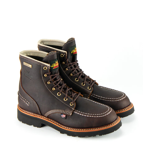 Thorogood 814-4140 Men's 1957 Series 6" Flyway USA Waterproof Hunting Boot in Briar Pitstop from the side