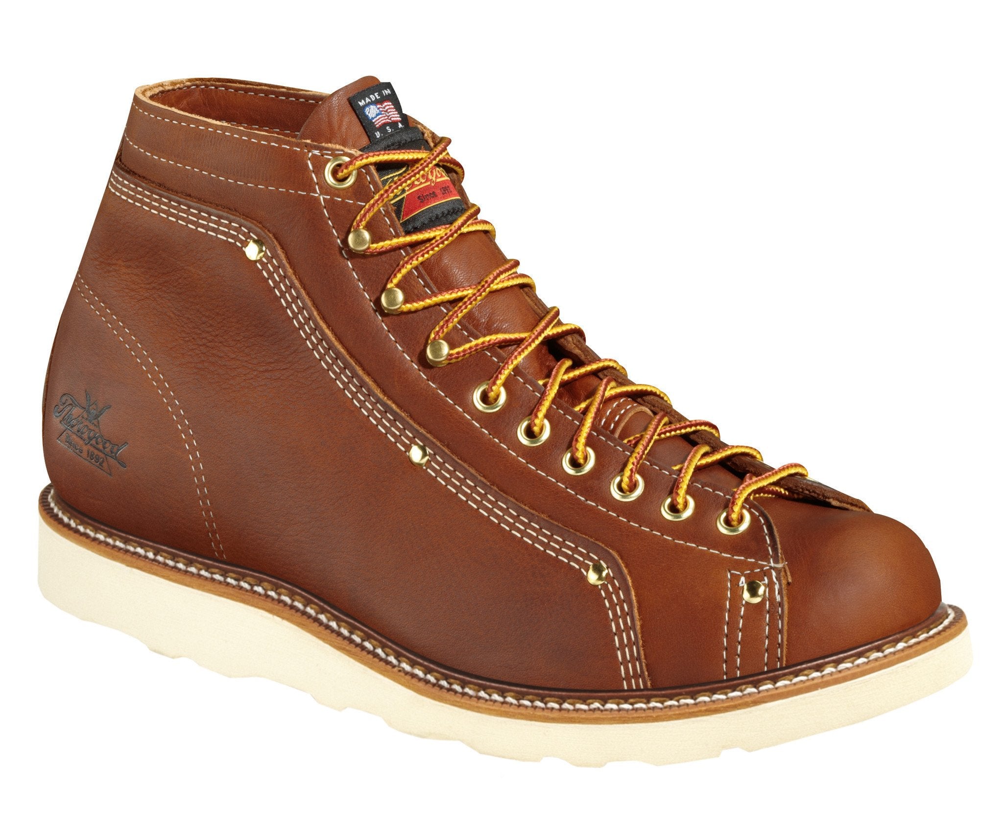 Men's Thorogood American Lace-To-Toe Roofer Boot | Leather –