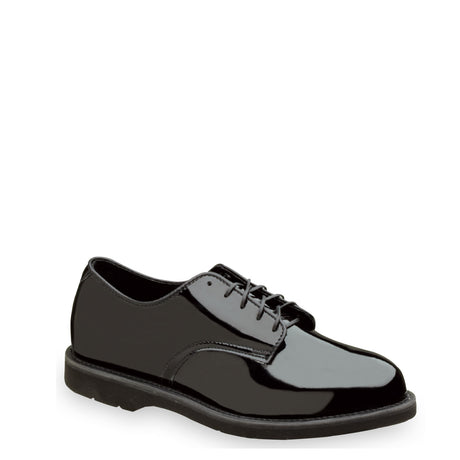 Thorogood 831-6027 Men's Poromeric Oxford Shoe in Black from the side