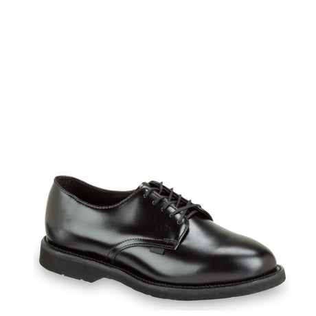 Thorogood 834-6027 Men's Classic Leather Oxford Shoe in Black from the side