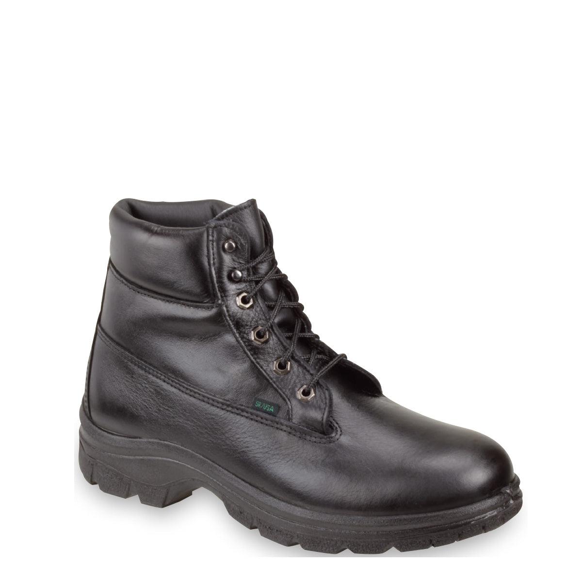 Thorogood 834-6342 Men's Soft Streets™ 6" 400g Insulated Waterproof Sport Boot in Black from the side