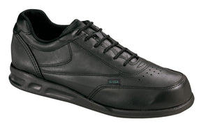 Thorogood 834-6501 Men's Athletic Postal Oxford Uniform Shoe in Black from the side