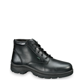 Thorogood 834-6906 Men's Soft Streets™ Series Plain Toe Chukka Uniform Shoe in Black from the side
