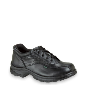 Thorogood 834-6908 Men's Soft Streets™ Series Double Track Oxford Uniform Shoe in Black from the side
