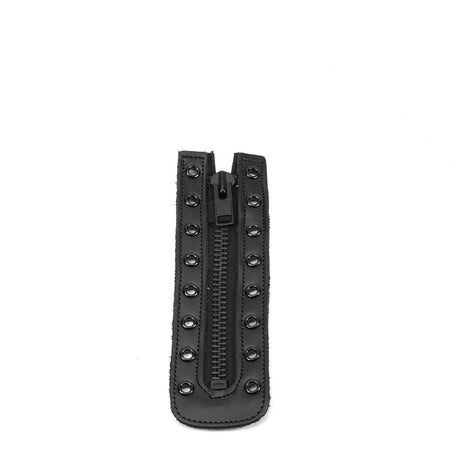 Thorogood 884-6001 Men's 8 Eye Zipper - One Size in Black from the front