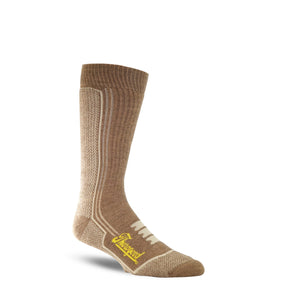 Thorogood Men's Heavy Duty Sock in Coyote from the side