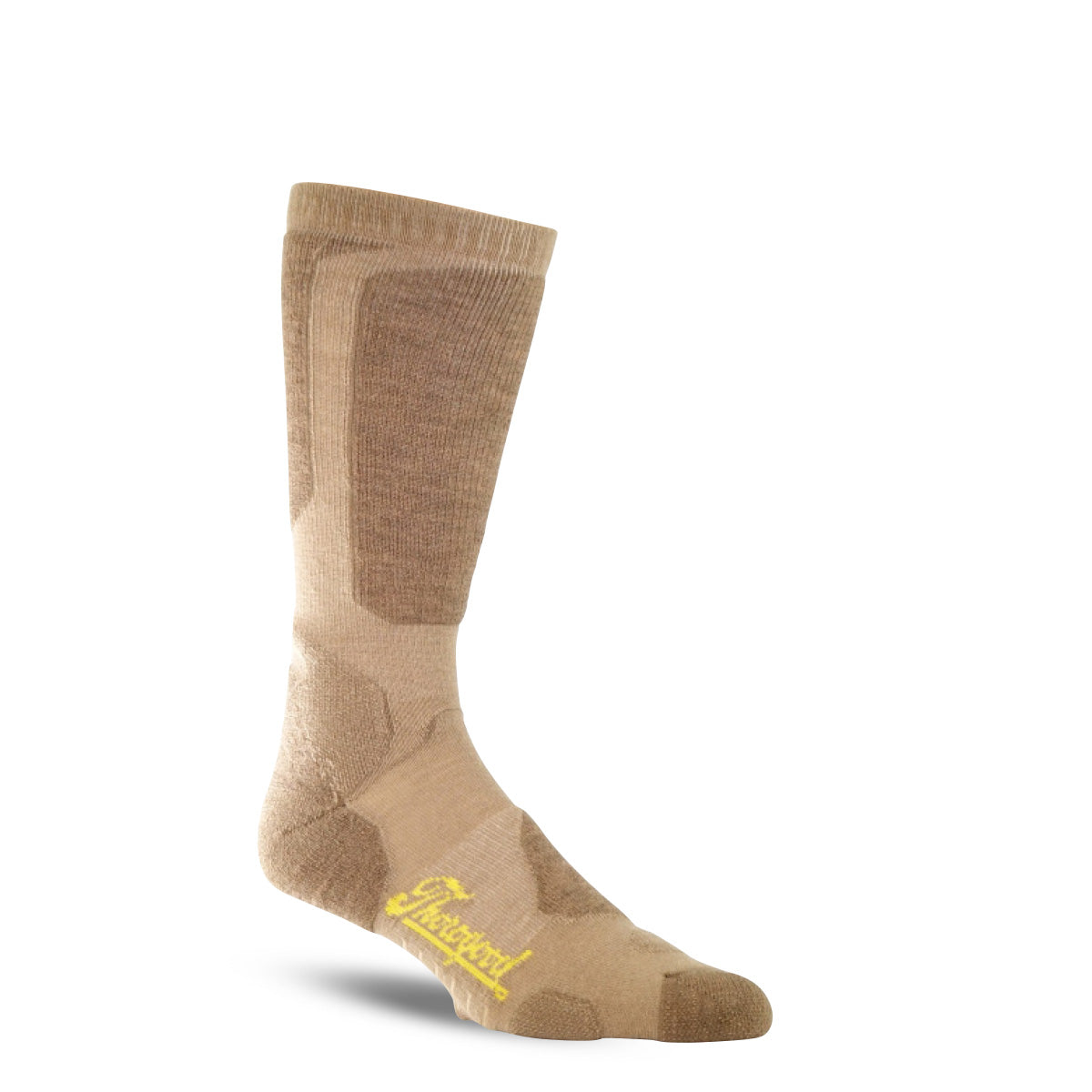 Thorogood Men's Light Duty Sock in Coyote from the side