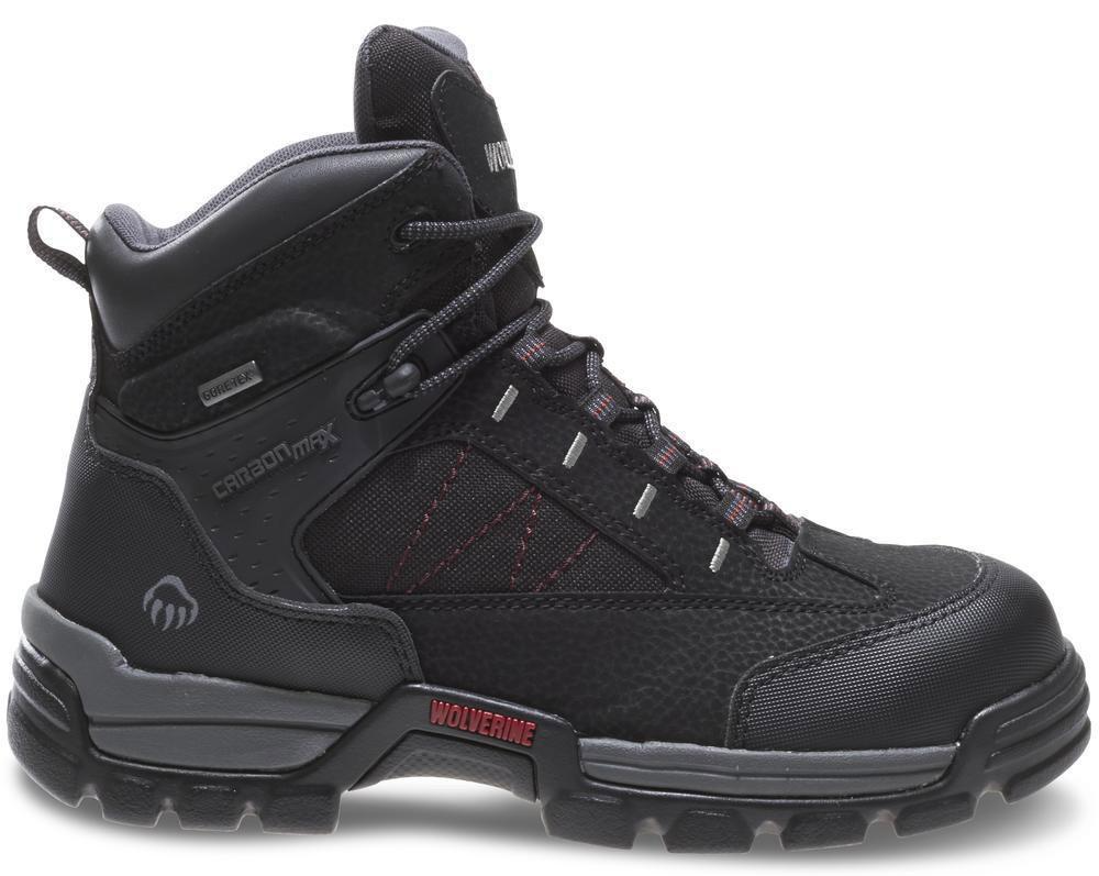 Men's Wolverine Amphibian Composite Toe EH Waterproof 6 Work Boot in Black