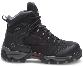 Men's Wolverine Amphibian Composite Toe EH Waterproof 6 Work Boot in Black