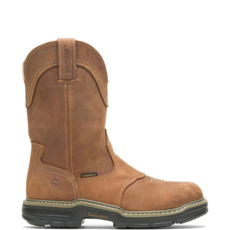 Men's Wolverine Anthem Western Wellington Work Boot in Brown