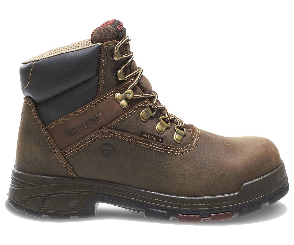 Men's Wolverine Cabor EPX Waterproof 6 Boot in Dark Coffee