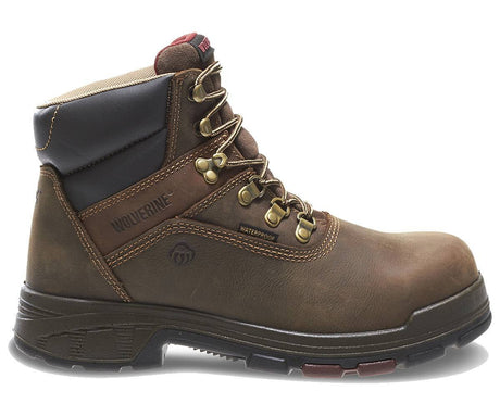 Men's Wolverine Cabor EPX Waterproof 6 Boot in Dark Coffee