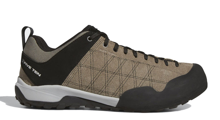 Men's Five Ten Guide Tennie Approach Shoe in Simple Brown/Black/Grey Four from the side